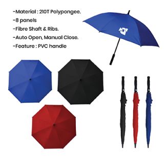 23" Auto-Open Promo Quality Umbrella 09